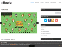Tablet Screenshot of elnauta.net